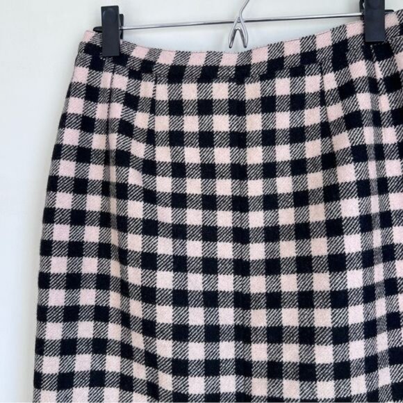 Vintage Emmanuelle Khanh Wool Cashmere Skirt - M - Picture 3 of 7